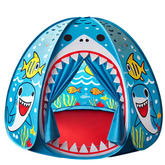 Blue Shark Pop-Up Tent for Kids – Fun, Portable, and Easy to Set Up!